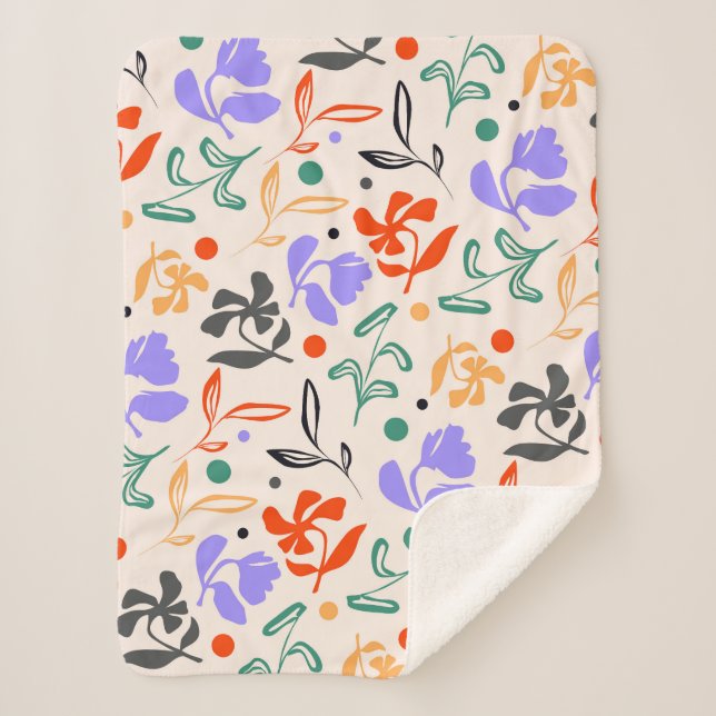 Doodle Garden Sherpadecke (Vorderseite)