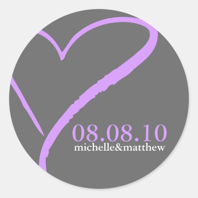 Doodle Heart Stickers (Vorderseite)