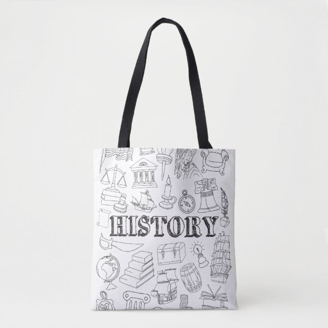 Doodle History Teacher Doodle History Colorieren (Vorderseite)