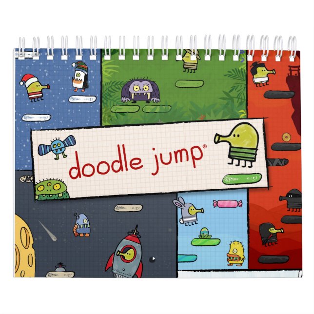 Doodle Jump 2021 Kalender (Titelbild)