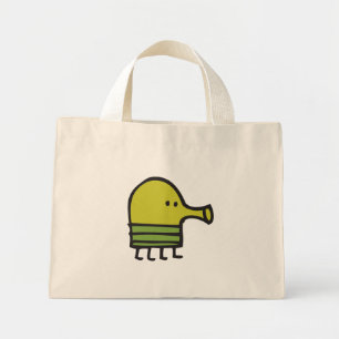 Doodle-Jump-Tasche Mini Stoffbeutel