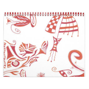 Doodle-Kalender Januar 2012-Dezember 2012 Kalender