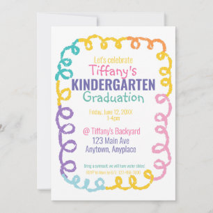 Doodle Kindergarten Einladung