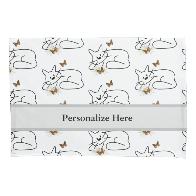 Doodle  kissenbezug (Vorderseite)