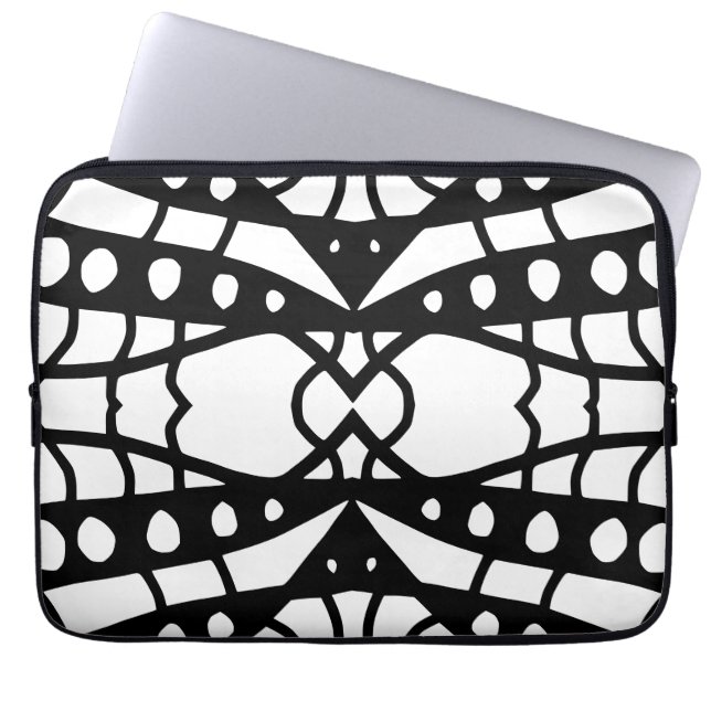 Doodle Laptopschutzhülle (Vorderseite)