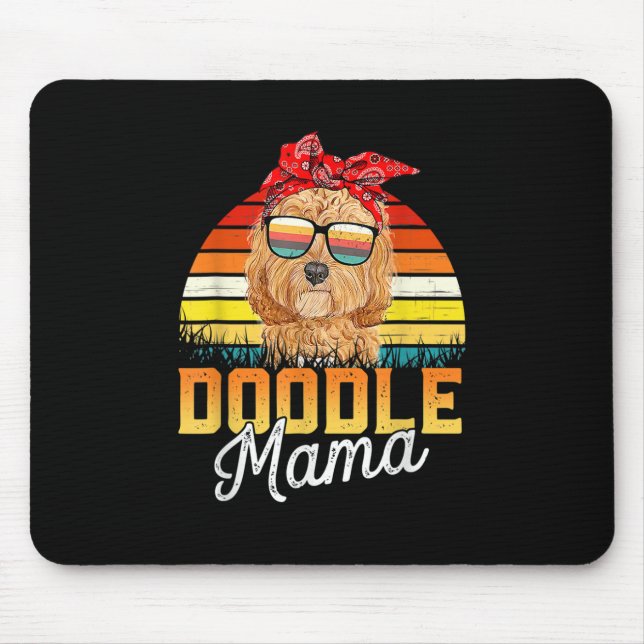 Doodle Mama Best Goldendoodle Mama Ever Mother's D Mousepad (Vorne)