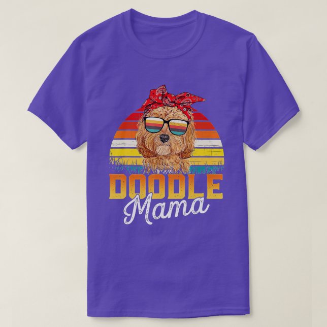 Doodle Mama Best Goldendoodle Mama Ever Mother's D T-Shirt (Design vorne)
