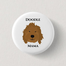 Doodle Mama Goldendoodle Button