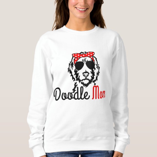 Doodle Mama Goldendoodle Labradoodle Dog Golden Do Sweatshirt (Vorderseite)