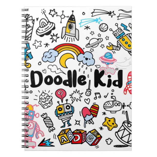 Doodle-Notebook Notizblock (Vorderseite)