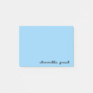 Doodle Pad Blue Post-it Klebezettel