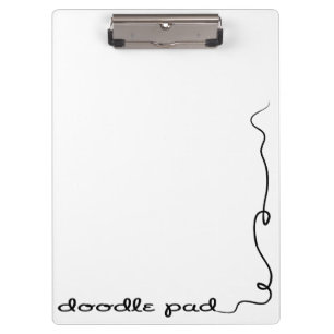 Doodle Pad Klemmbrett