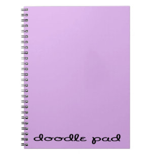 Doodle Pad Lila Notizblock