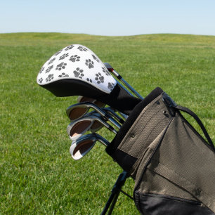 Doodle Paws, Dog Paws, Black Paws Golf Headcover