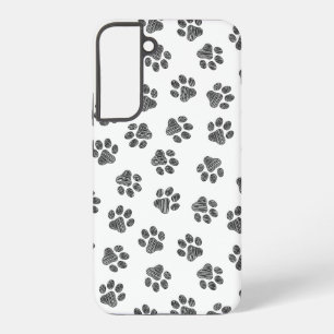 Doodle Paws, Dog Paws, Black Paws Samsung Galaxy Hülle