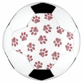 Doodle Paws, Dog Paws, Burgund Paws Fußball