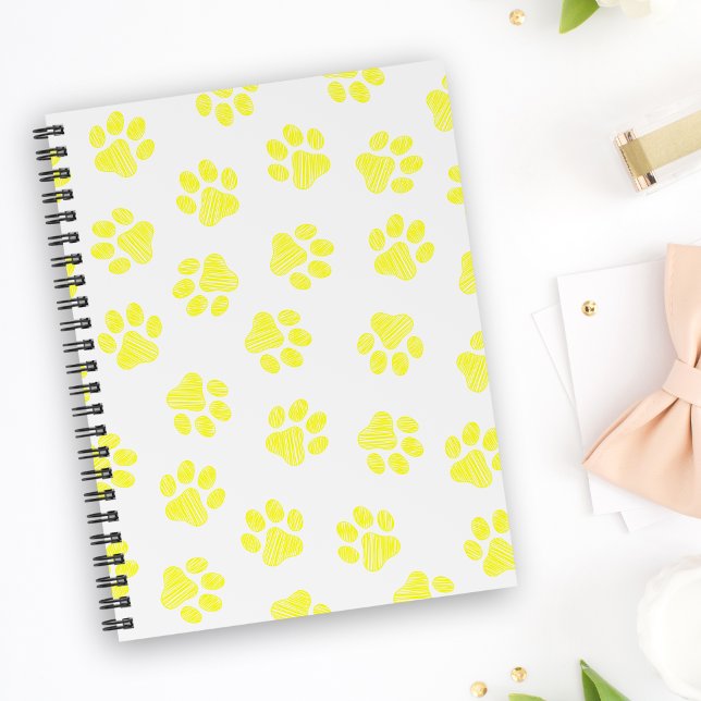 Doodle Paws, Hundepaws, gelbe Paare Planer (Von Creator hochgeladen)
