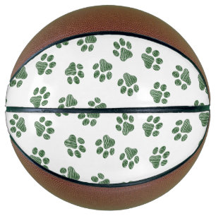 Doodle Paws, Hundepaws, grüne Paws Basketball