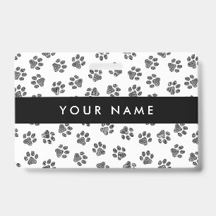 Doodle Paws, Hundepaws, Katzenpaws, schwarze Paws Ausweis