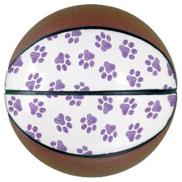 Doodle Paws, Hundepaws, Lila Paare Basketball