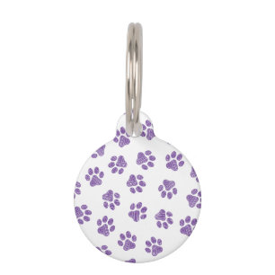 Doodle Paws, Hundepaws, Lila Paare Haustiermarke