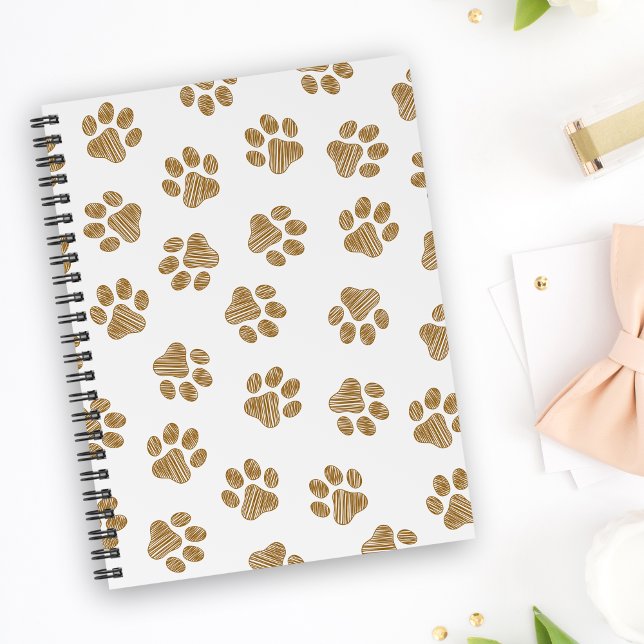 Doodle Paws, Hundepaws, orange Goldpaws Planer (Von Creator hochgeladen)
