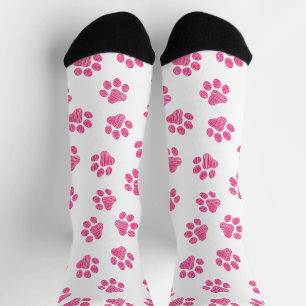 Doodle Paws, Hundepaws, rosa Paws Socken