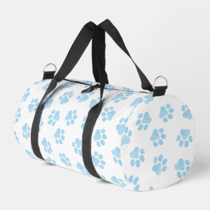 Doodle Paws, Hundepuws, Baby Blue Paws Duffle Bag