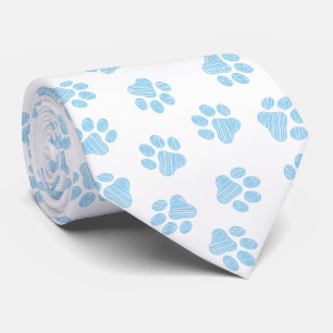Doodle Paws, Hundepuws, Baby Blue Paws Krawatte