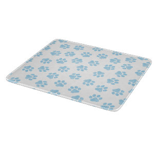 Doodle Paws, Hundepuws, Baby Blue Paws Schneidebrett