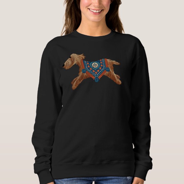 Doodle Poodle Print Sweatshirt (Vorderseite)
