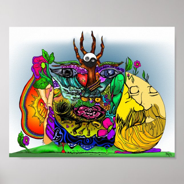 Doodle Poster (Vorne)