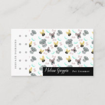 Doodle Puppies Pet Groomer Logos Belohnung