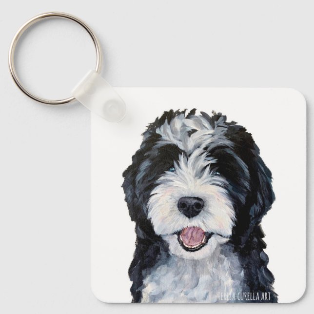 Doodle Schlüsselanhänger, Alles was du brauchst is Schlüsselanhänger (Vorderseite)