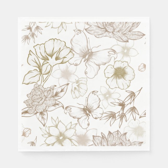 Doodle Servietten (Vorderseite)