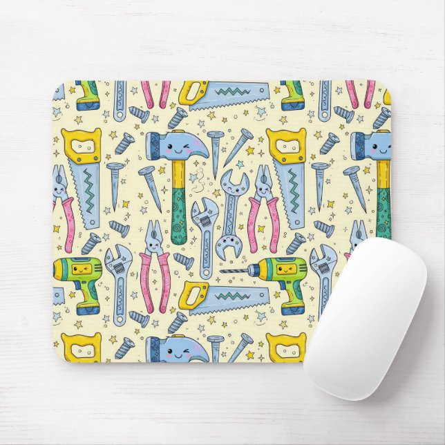 Doodle-Set für Heimwerker Mousepad (Mit Mouse)