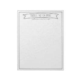 Doodle, Sketch, Zeichn Notizblock