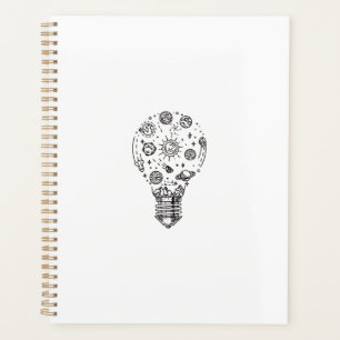 Doodle Solar System in Bulb Planer