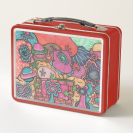 Doodle System Metall Brotdose