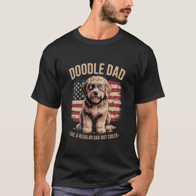 Doodle Vater T-Shirt (Vorderseite)