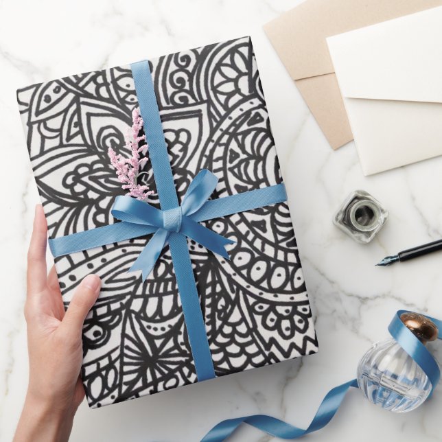 Doodle von Anita Andrews Geschenkpapier (Schenken)