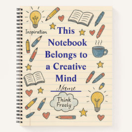 Doodle Your Dreams - Sketch Style Notebook Notizbuch