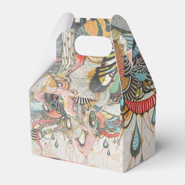 Doodlen auf der Lichtsprache Geschenkschachtel (Vorderseite)