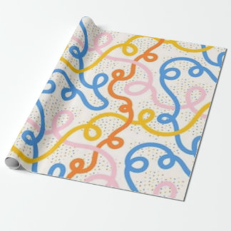 Doodlen Geschenkpapier