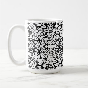 Doodlerosen Kaffeetasse