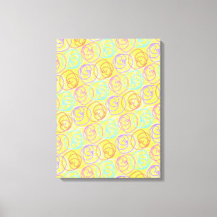 Doodles 2011 leinwanddruck