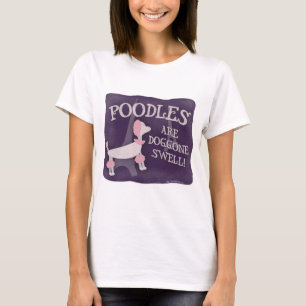 Doodles sind schlank Niedliche Retro-Cartoon-Figur T-Shirt