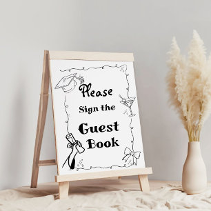 Doodles Style Handgezeichneter Abschluss Großes Bu Poster