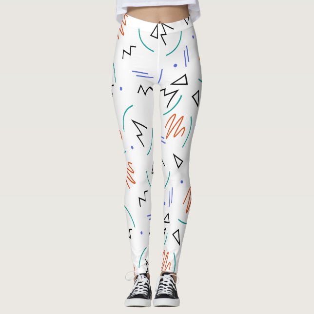 "Doodling" Leggings (Vorderseite)