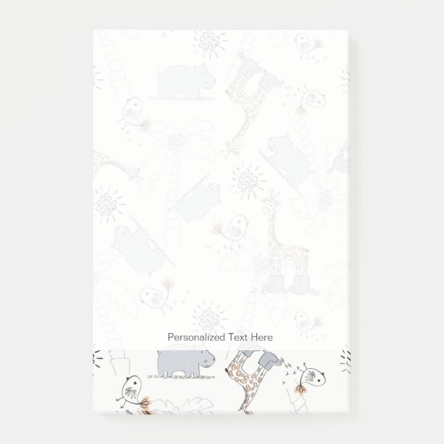 Doodmuster 2 post-it klebezettel (Vorderseite)